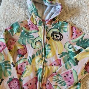 Girls Abercrombie Kids Zip Up Sweatshirt 11/12